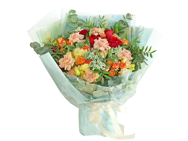 Florist Flower Bouquet - Van Gogh Art Concept Mother's Day Limited Edition Flower Bouquet VG02 - VGMD0419A2 Photo