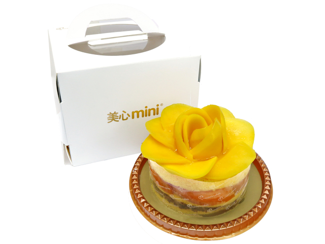 Fresh Cake - Maxim's Cake - Mango Crispy (1 pound) - L36667760b Photo