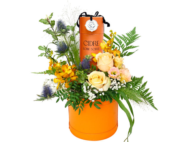 Order Flowers in Box - Francfranc Diffuser with Flower Gift Set FB03 - BX0527A4 Photo