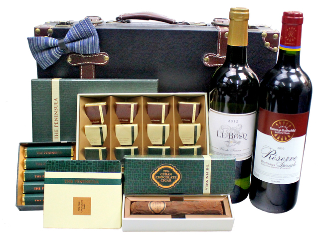 Wine n Food Hamper - Father's Day  gift hamper F2 - L3122987 Photo