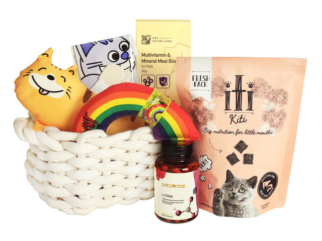 礼物篮Hamper - 猫猫宠物保健礼物篮 H03 - AVH0809A1 Photo